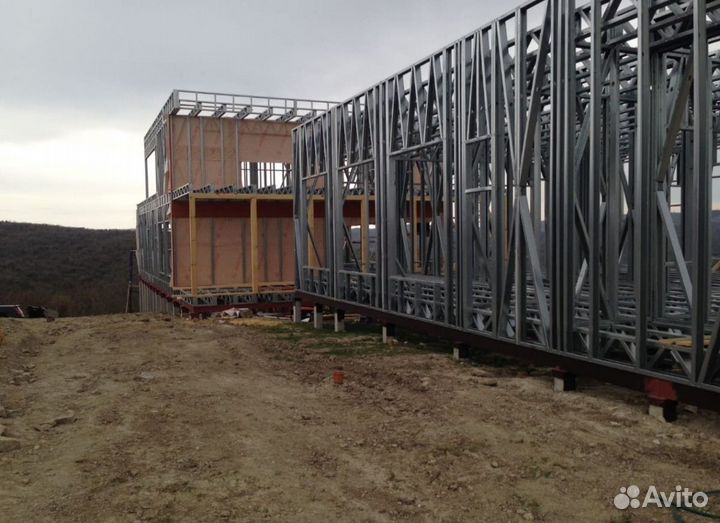 Лстк каркас мини-гостиницы (на 8-16 номеров)