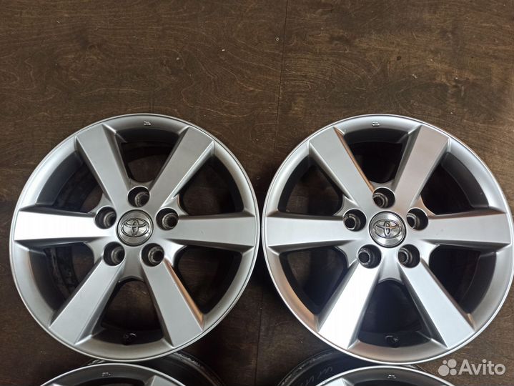 Диски 16 5х114,3 графит оригинал Тойота из Японии