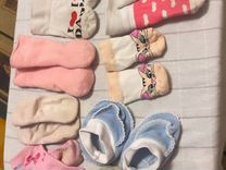 Носки шапочки для новорожденного