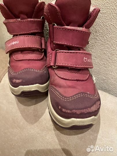 Зимние ботинки котофей 25