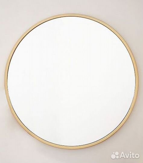Зеркало круглое в раме
