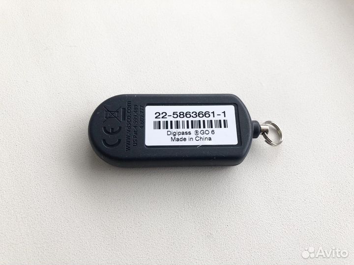 2 токена одноразовых паролей