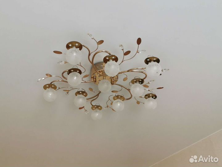 Люстра потолочная светодиодная бу