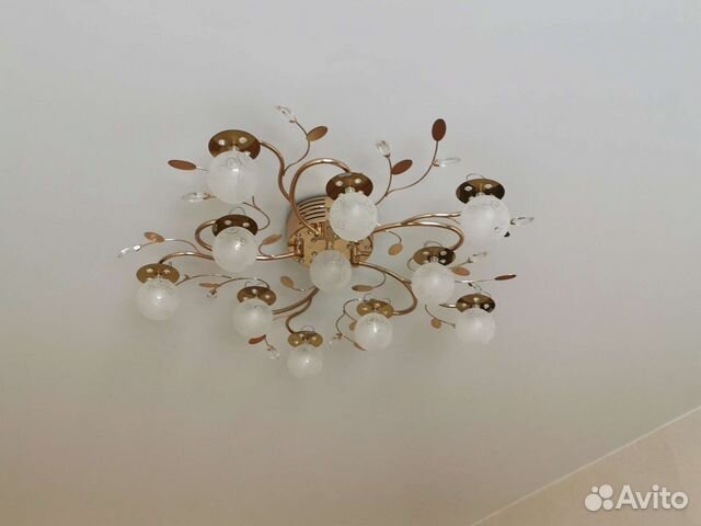 Люстра потолочная светодиодная бу