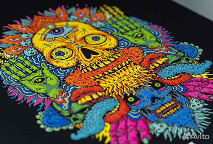 Печать на футболках, шелкография до А2, DTF дтф