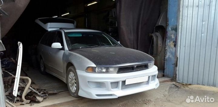 Передний бампер dolphin mitsubishi galant 8