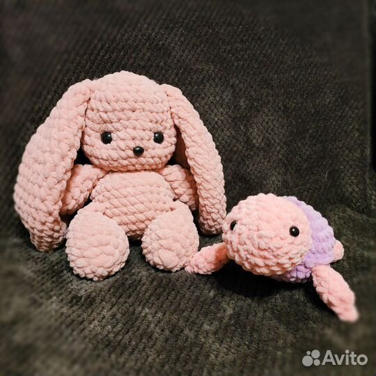 Вязаные игрушки ручной работы