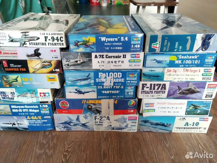 Авиация 1 48 Сборные модели