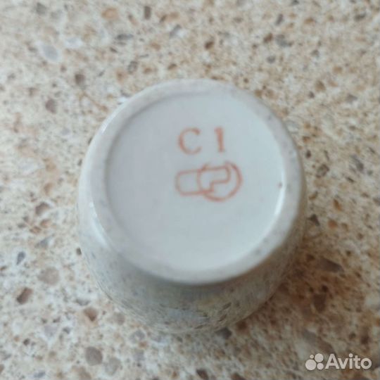 Набор фарфоровых стопок СССР