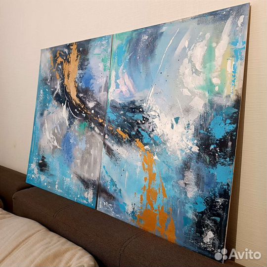 Картина абстракция