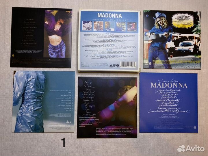 Madonna коллекция CD подарочное издание бокс-сет