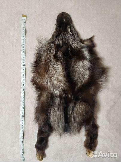 Шкурки чернобурки и норки