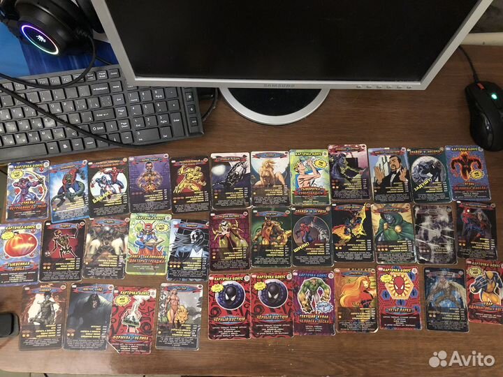 Карточки человек паук