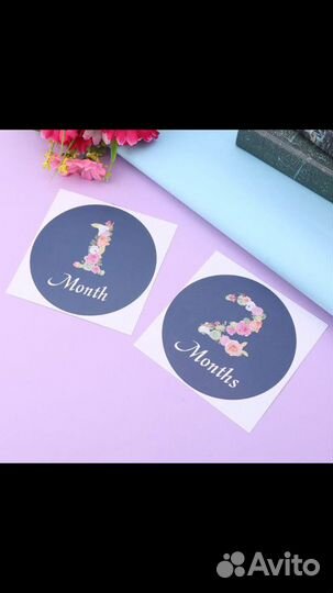 Наклейки по месяцам