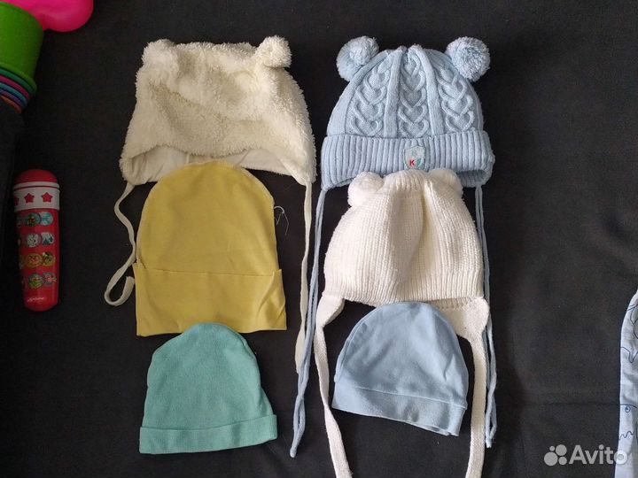 Шапки детские с рождения