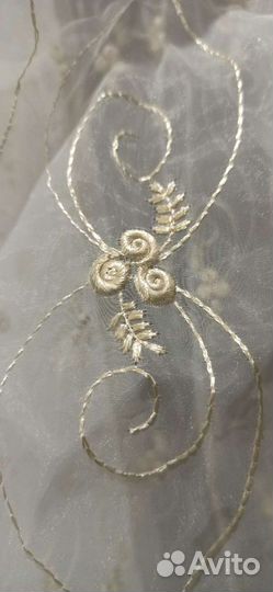 Шторы турецкие с ручной вышивкой