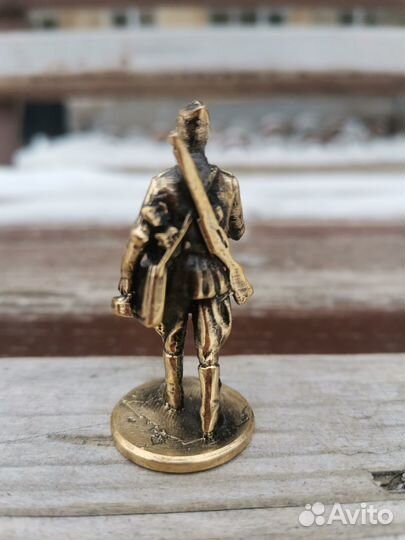Статуэтка Советский солдат бронза