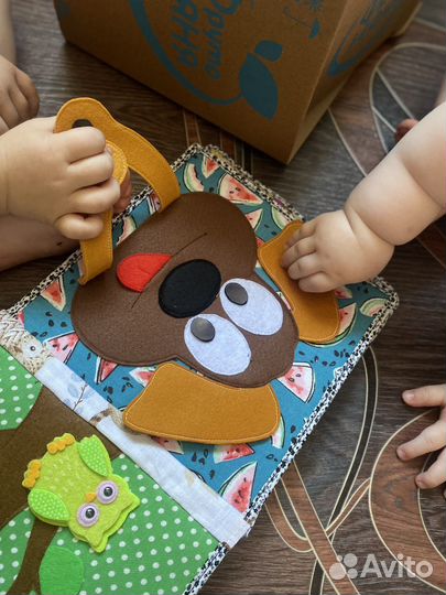 Мягкие книги из фетра