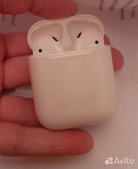 Оригинальные Беспроводные наушники apple airpods 2