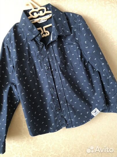 Рубашка на мальчика 110