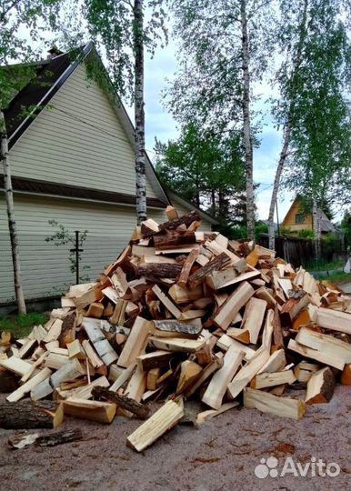 Дрова в укладку любого объема