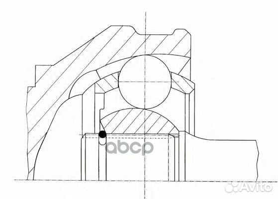 ШРУС 304327 GKN (Loebro)