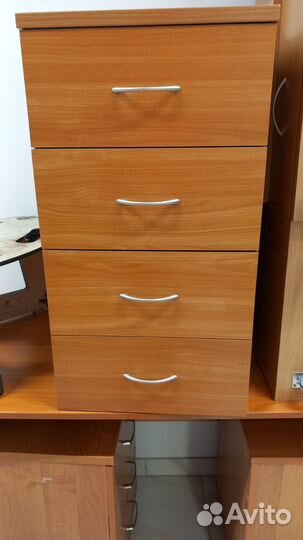 Тумбочка офисная с ящиками бу