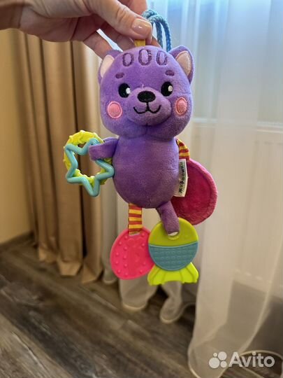 Игрушка детская погремушка, грызунки, в идеале