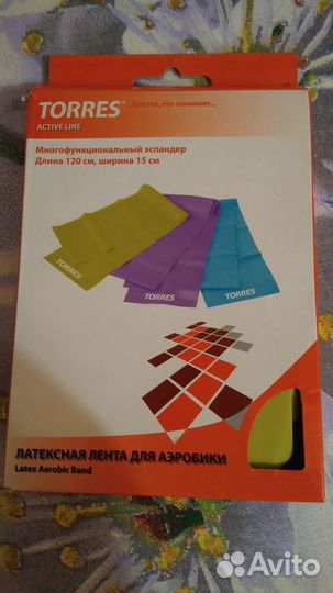 Экспандер(лента) для аэробики torres