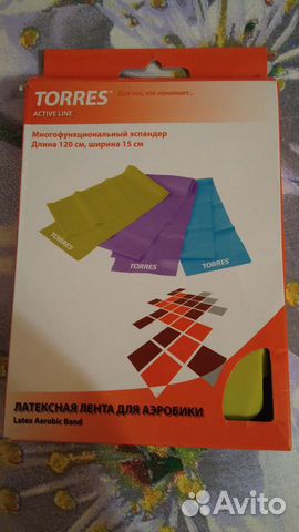 Экспандер(лента) для аэробики torres