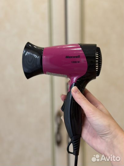 Складной фен для волос Maxwell 1200W
