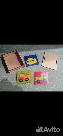 Игра развивающая деревянная