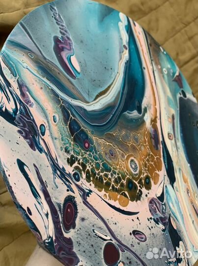 Абстрактная картина интерьерная,30см 