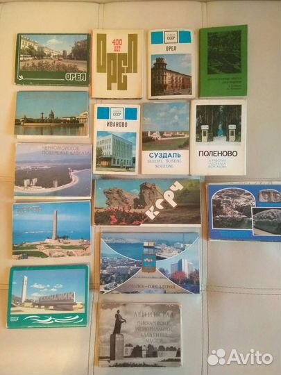 Наборы открыток