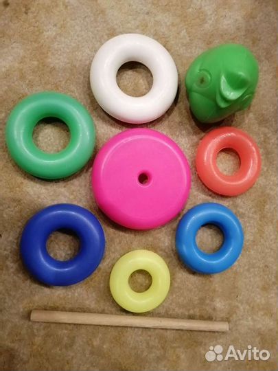 Резиновые, пластмассовые игрушки