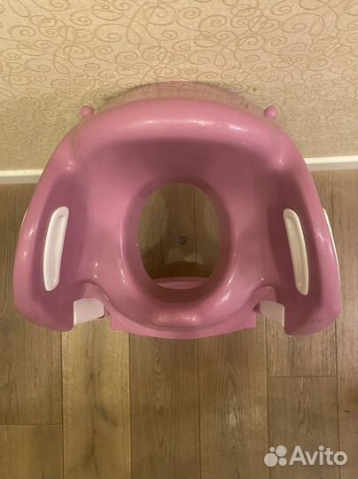 Детское сиденье с лестницей на унитаз
