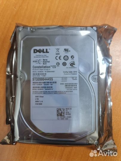 HDD Жесткий диск Seagate Constellatio ES 2TB SAS 6