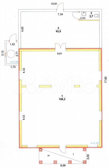 Здания, 269.3 м² + зу