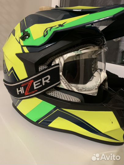 Мотошлем gtx размер L