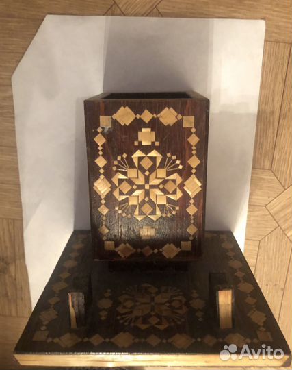 Карандашница СССР нач. 1980-х, дерево, эксклюзив