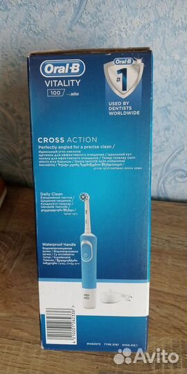 Электрическая зубная щетка braun oral-b оригинал