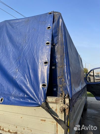 Тент с каркасом на газель