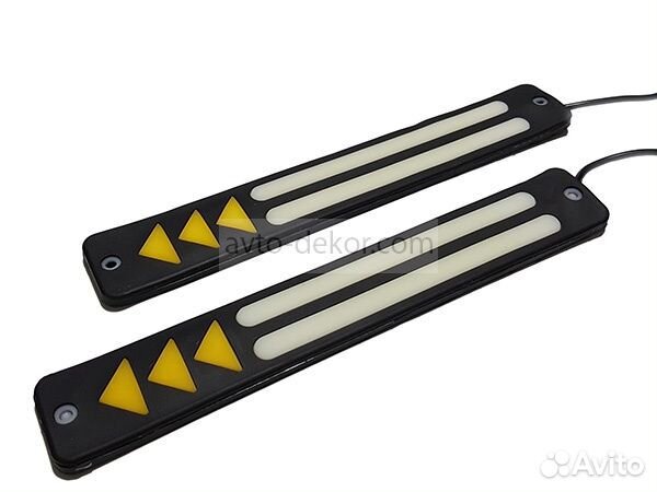 Ходовые огни 065 две линии с поворотником белый +