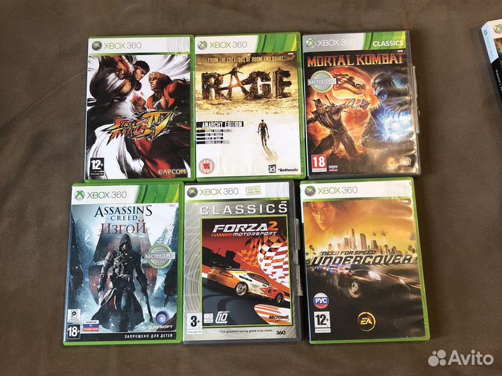 Диски на xbox 360