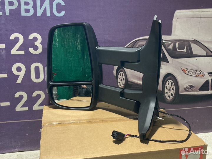 Зеркало левое длинные на Форд Транзит С 2013
