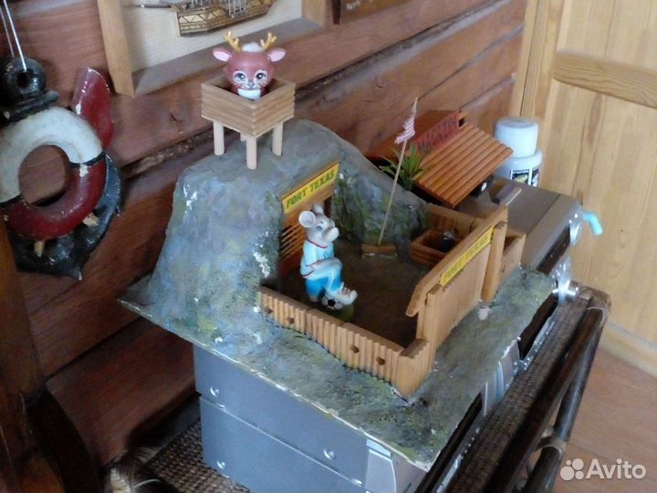 Крепость форт Техас, ручная работа. СССР