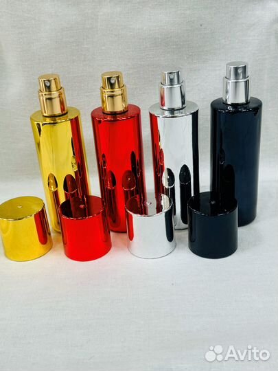 Флаконы для духов разноцветные 30 мл