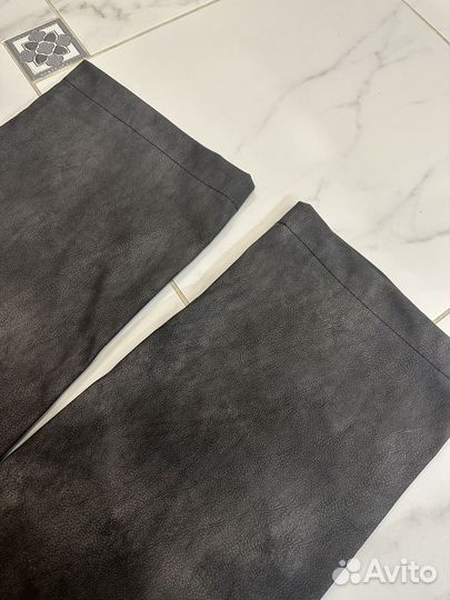 Брюки экокожа