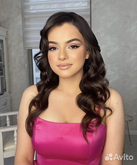 Макияж вечерний визажист прическа стилист