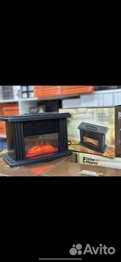 Мини обогреватель камин